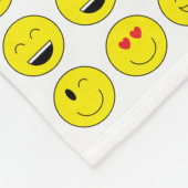 Emoji Fleece Blanket Deken (Hoek)