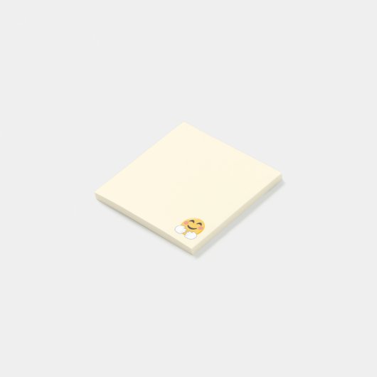 Emoji Giving a Hug Post-it® Notes (Schuin)