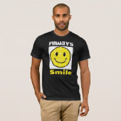 emoji glimlach t-shirt (Voorkant volledig)