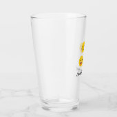 Emoji glimlach voor iedereen glas (Rechts)