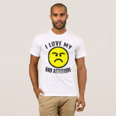 Emoji grappig grouch T-shirt (Voorkant volledig)