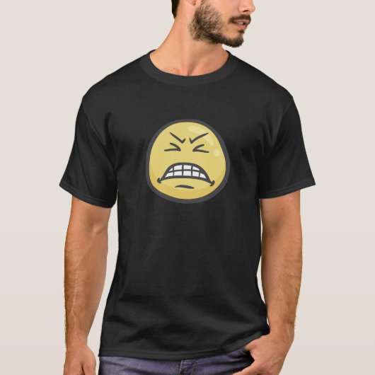 Emoji: Grimacing Face T-shirt (Voorkant)