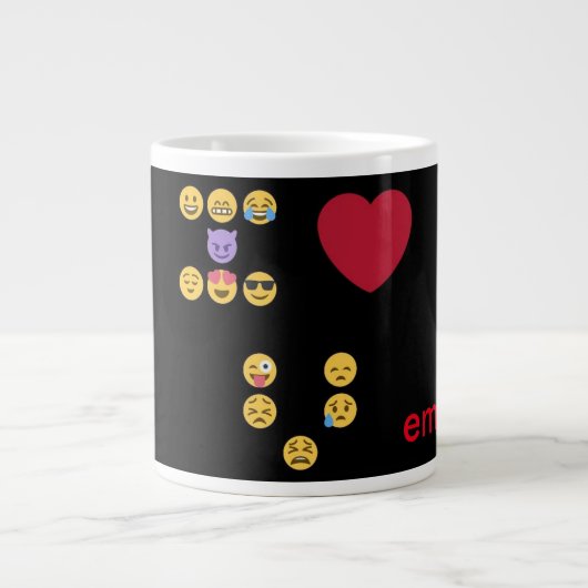 Emoji Grote Koffiekop (Voorkant)