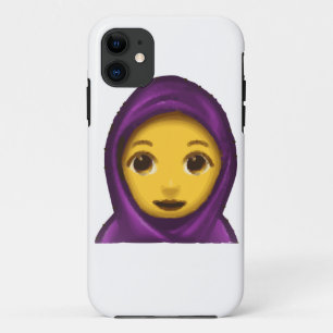 emoji hajib iPhone 11 hoesje