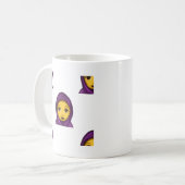 emoji hajib koffiemok (Voorkant links)