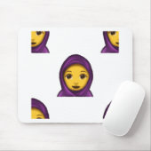 emoji hajib muismat (Met muis)