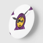 emoji hajib ronde klok (Hoek)