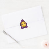 emoji hajib sticker (Envelop)