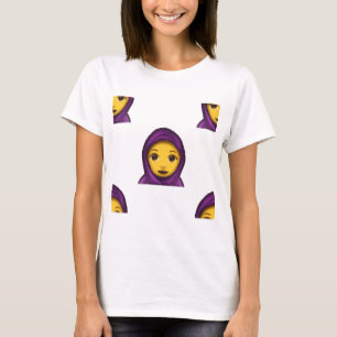 emoji hajib t-shirt