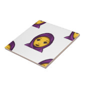 emoji hajib tegeltje (Zijkant)