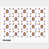 emoji hajib vierkante sticker (Vel)