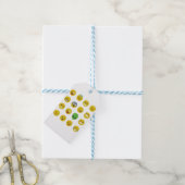Emoji happy face cadeaulabel (Met Touw)