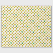Emoji happy face cadeaupapier (Vlak)