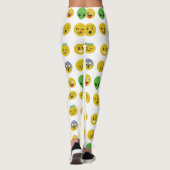 Emoji happy face leggings (Achterkant)
