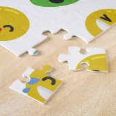 Emoji happy face legpuzzel (Zijkant)
