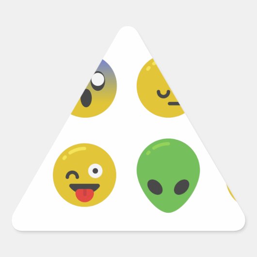 Emoji happy face sticker (Voorkant)