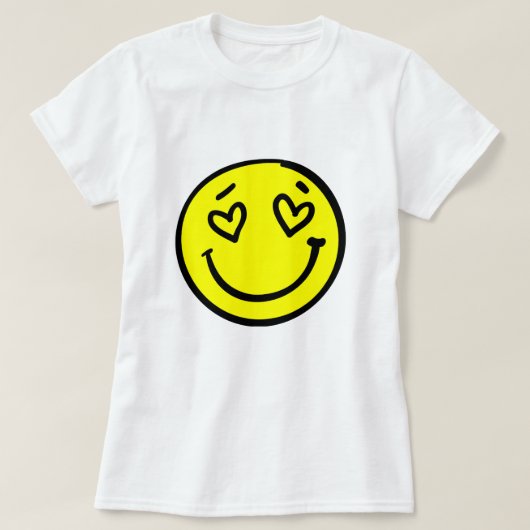 Emoji Happy icon T-shirt (Design voorkant)