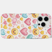 Emoji-harten Case-Mate iPhone Case (Achterkant (horizontaal))