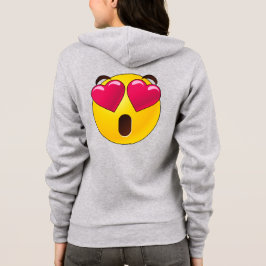 Emoji Heart Eyes Valentijnse Hoodie