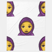 emoji hijab deken (Voorkant)