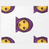 emoji hijab deken (Voorkant (Horizontaal))