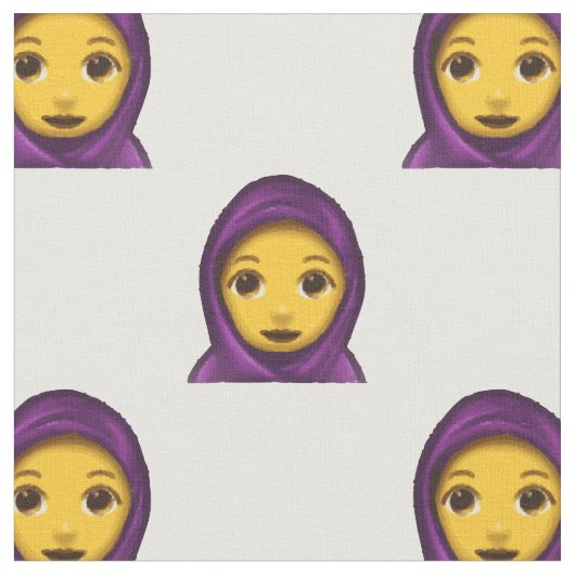 emoji hijab - stof (Close Up)