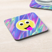 emoji hologram drankjes onderzetter (Linkerzijde)