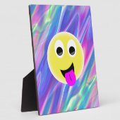 emoji hologram fotoplaat (Zijkant)