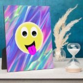 emoji hologram fotoplaat (Zijkant)