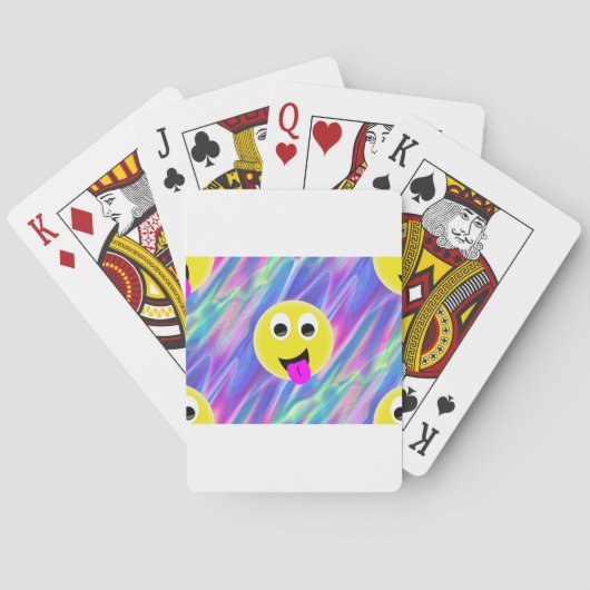 emoji hologram speelkaarten (Achterkant)