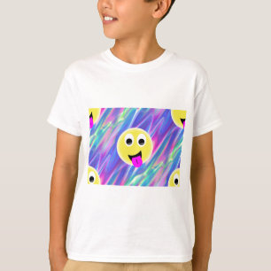 emoji hologram t-shirt