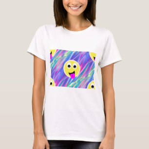 emoji hologram t-shirt