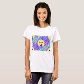 emoji hologram t-shirt (Voorkant volledig)