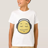 Emoji: Hoofdtelefoon T-shirt (Voorkant)
