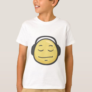 Emoji: Hoofdtelefoon T-shirt