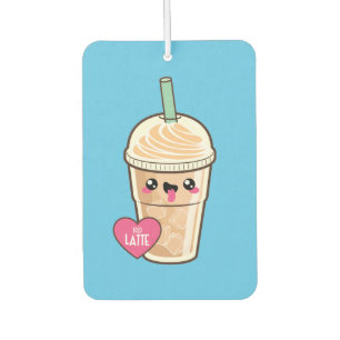 Emoji Iced Latte Luchtverfrisser