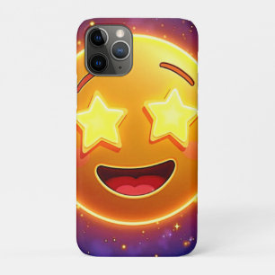 Emoji Joy met sterrenoog Case-Mate iPhone Case