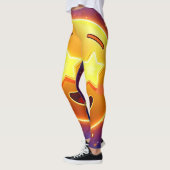 Emoji Joy met sterrenoog Leggings (Links)
