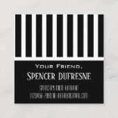 Emoji Kaart van de afspeeldatum van de school Vierkante Visitekaartje (Achterkant)