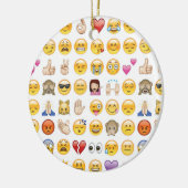 emoji keramisch ornament (Links)