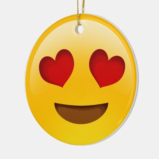 Emoji Keramisch Ornament (Links)