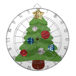 emoji kerstboom dartbord
