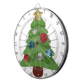emoji kerstboom dartbord (Voorkant Rechts)