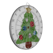 emoji kerstboom dartbord (Voorkant Links)