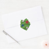 emoji kerstboom hart sticker (Envelop)
