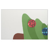 emoji kerstboomstof stof (Fat Quarter)