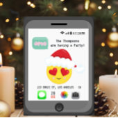 Emoji Kerstfeest Kaart