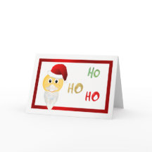 Emoji kerstkaartje