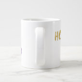 Emoji Kerstkerstbeker Grote Koffiekop (Achterkant)