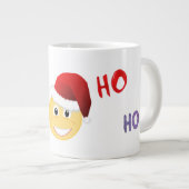 Emoji Kerstkerstbeker Grote Koffiekop (Voorkant rechts)